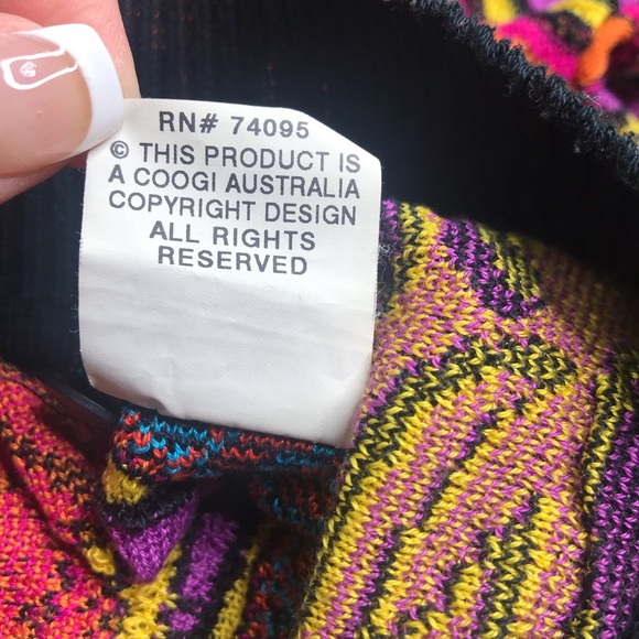 Coogi Celestial Sun & Stars Colorful Cardigan - Picture 8 of 11